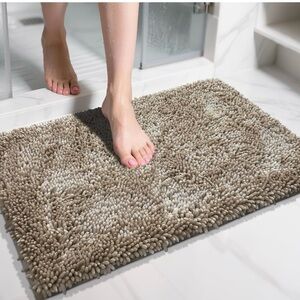 Yimobra Chenille Bathroom Rugs Non Slip 31.5" x 20"